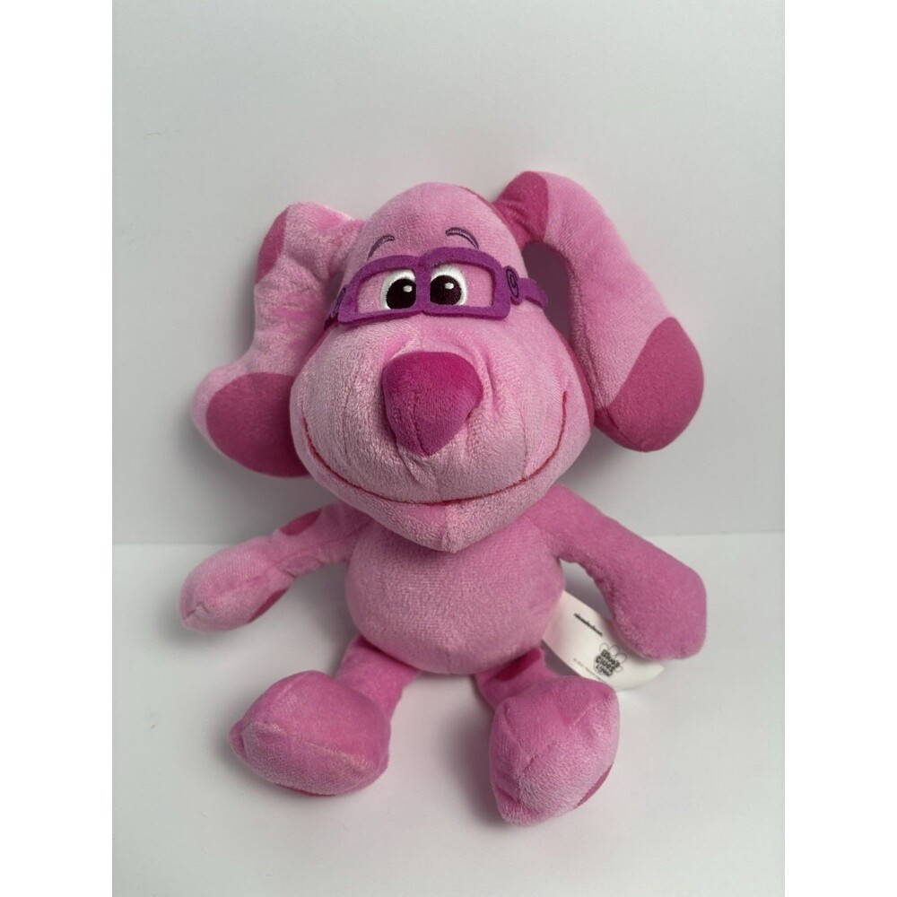 Viacom Blues's Clues Plush Magenta Dog Puppy Stuffed Animal 12"